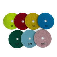 Tilers Tuff Diamond Polishing Pads Dry 125mm